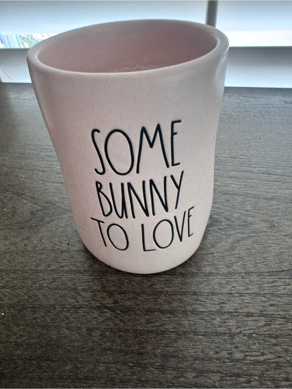 Rae Dunn Easter Small Pink Jar Candle Some Bunny To Love